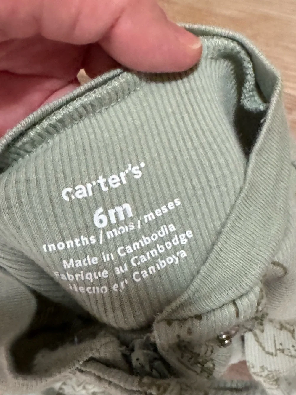 Carter’s chameleon sleep n play